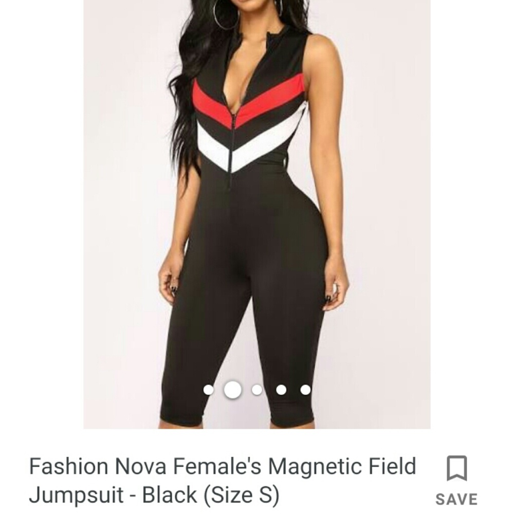 Magnetic Field Jumpsuit Fashion Nova